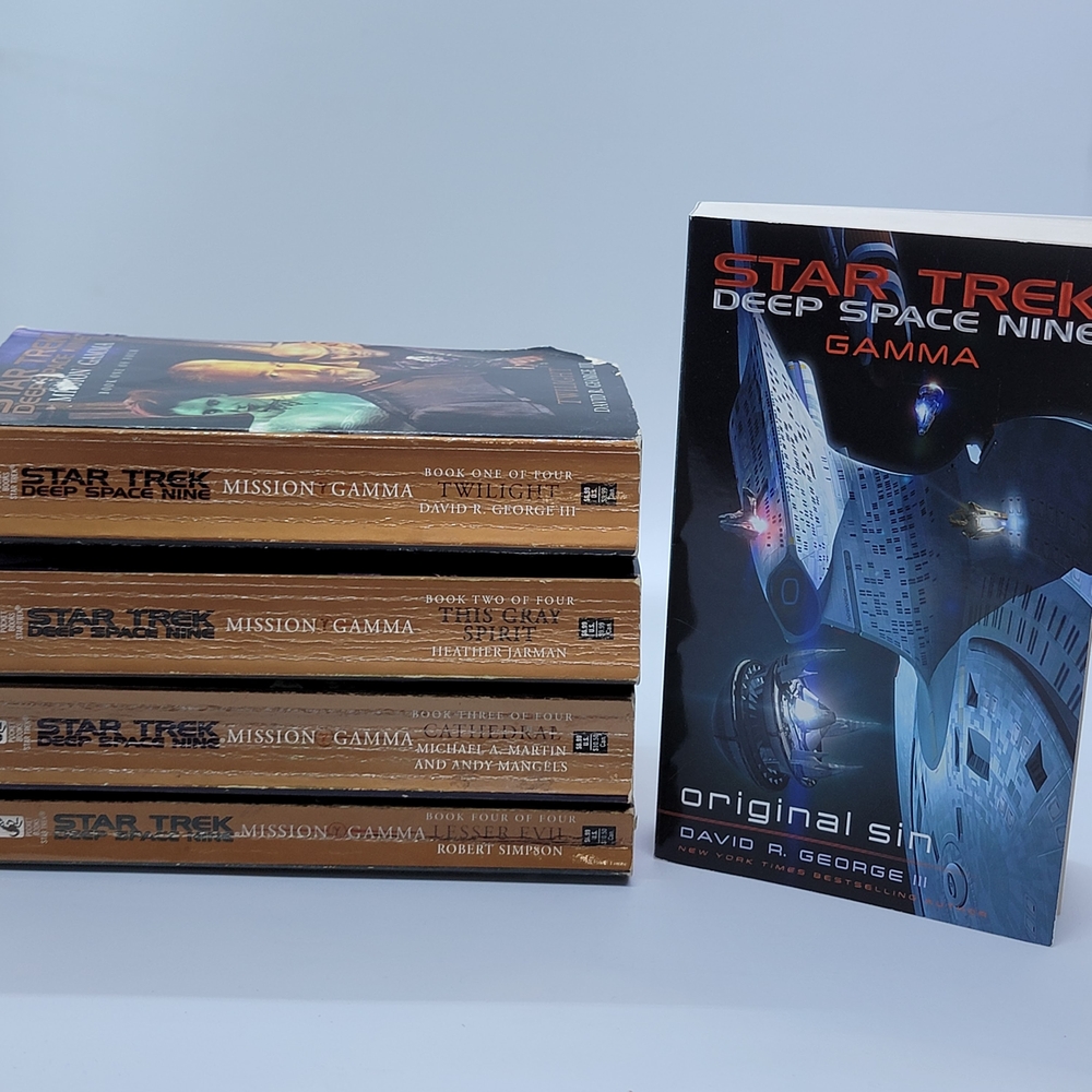 Star Trek Deep Space Nine Mission Gamma 1st Edition Complete Set